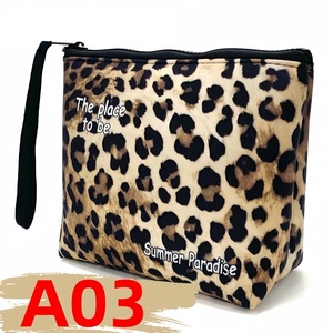 <span class=keywords><strong>MC2</strong></span> <span class=keywords><strong>Sac</strong></span> à main grande capacité avec fermeture éclair, <span class=keywords><strong>sac</strong></span> de maquillage pour femme, <span class=keywords><strong>sac</strong></span> de plage tendance, <span class=keywords><strong>sac</strong></span> léopard - Product Image 3