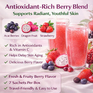 Muestras Gratuitas OEM: Bebida en Polvo de Tomate Blanco con Colágeno para Blanquear la Piel, Bebida Sólida en Polvo de Tomate Blanco - Product Image 4