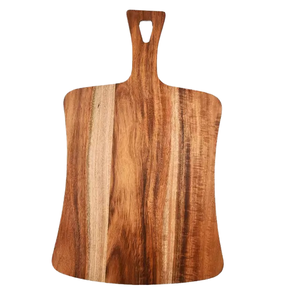 Mini Tabla de Cortar de Madera de Acacia con Mango, Tabla de Cortar Personalizable para Carne, Charcutería, Cocina, Tabla para Servir Queso - Product Image 2