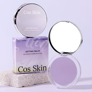 Poudre Compacte Pressée Marque Blanche Maîtrise du Sébum Waterproof Longue Tenue Baume Visage Poudre Fixatrice Matifiante - Product Image 1