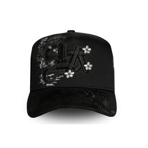 Gorras de Alta Calidad Rico Hats <span class=keywords><strong>La</strong></span> Ley De <span class=keywords><strong>La</strong></span> Atracción Originales con Visera Curva, <span class=keywords><strong>Gorra</strong></span> de 5 Paneles con Pedrería, <span class=keywords><strong>Gorra</strong></span> Deportiva de Béisbol de Puerto Rico - Product Image 1