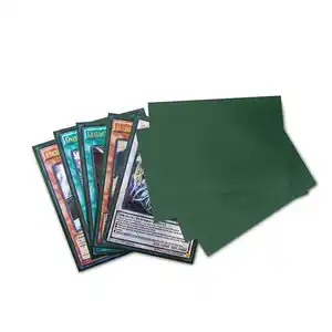 Protecteur de pont de haute qualité manchons de carte Standard couleur unie carte de jeu manchons mats pour carte Yogioh MTG