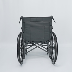 Silla de Ruedas Manual Plegable de Acero al Carbono de Alta Calidad con Diseño de Inodoro para Personas Mayores - Product Image 5
