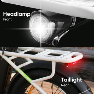 Bicicleta Eléctrica Plegable de 2 Ruedas de 20 Pulgadas, 48v 500w, para Entrega de Alimentos, Bicicleta de Carga Eléctrica - Product Image 5