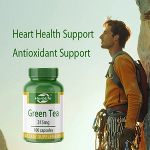 Cápsulas de Extracto de Té Verde de Venta Caliente OEM/ODM para Adultos, Suplementos Herbales, Apoyo Antioxidante - Product Image 3