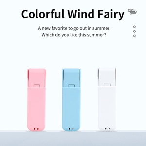 Nuevo Ventilador de Mano Recargable, Portátil, Plegable, de Plástico, con 3 Velocidades, en Caja de Color, para Uso Doméstico y al Aire Libre - Product Image 6