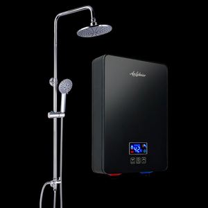 Calentador de agua eléctrico instantáneo inteligente Geyser 220-240V 3-6kw sin tanque ducha agua Chauffe Eau Electrique para RV hoteles hogares - Product Image 1