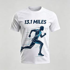 Wholesale Sports T-shirts <b>Polyester</b> Custom Sublimation <b>Tshirts</b> Printing Promotional Blank Marathon Race Running t Shirt - Product Image 1
