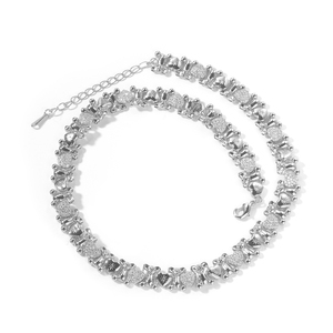 <span class=keywords><strong>Collana</strong></span> con cuore di <span class=keywords><strong>orsacchiotto</strong></span> Hip Hop Punk XO da donna <span class=keywords><strong>collana</strong></span> regalo alla moda - Product Image 4