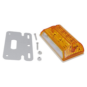 Lampe de camion étanche 12-24V cinq couleurs d'avertissement facultatif LED feux de position latéraux avec quatre fils - Product Image 6