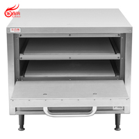 Horno Eléctrico Comercial de Acero Inoxidable para Pizza, Equipo para Hornear Pan y Pizza, Modelo: P18S