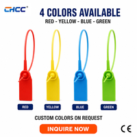 Etiquetas de Seguridad para Cables, Autoblocantes, 200 mm, Imprimibles, Etiquetas de Inspección para Extintores de Incendios, Multicolores