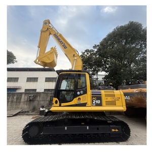 Excavadora de orugas grande Komatsu de 24 toneladas, en buenas condiciones, motor central de segunda mano de Japón y componentes de bomba - Product Image 2