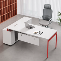 Nouvel ensemble moderne de table et de chaises de conférence pour bureau, salle de formation, salle de réception, salle de réunion - 8 personnes