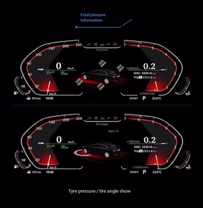 Mới nhất xe ban đầu kỹ thuật số LCD speedmeters Bảng điều khiển màn hình thích hợp cho BMW 7/6/5 loạt F01/F02/F03/F10/F11/F18/F06/F12/F13 - Product Image 3