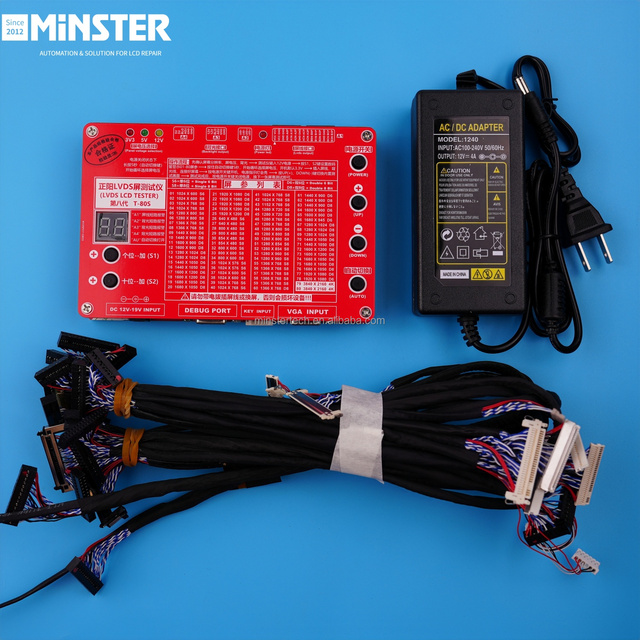T-80S V8.0 HD FHD 2K 4K LVDS LCD LED TV Panel Screen Tester