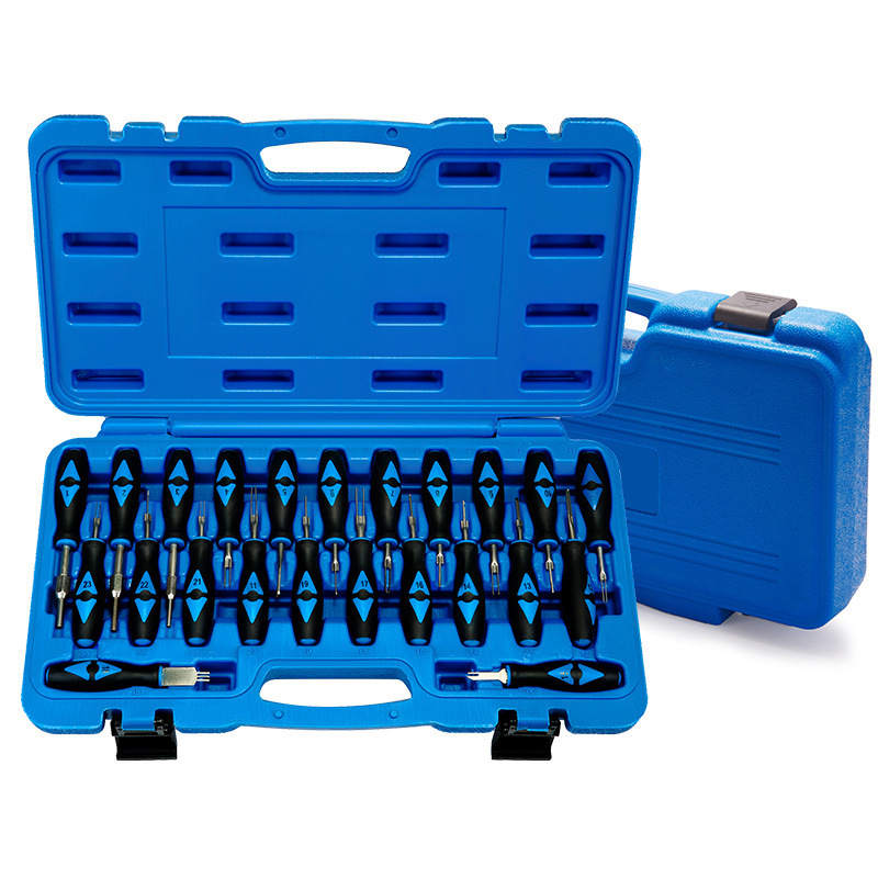 Kit d'outils de retrait de broches, kit d'outils de retrait de connexion,Ensemble d'outils de déverrouillage de borne d'extracteur de broche