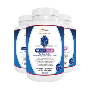 Tabletas Antioxidantes para la Salud de la Fertilidad Masculina, Marca Blanca Personalizable, Vitaminas B, C y E, Minerales, Extracto de Té Verde, Suplemento - Product Image 2