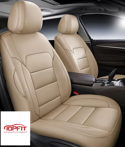 Fundas de Asiento de Cuero Rojo Vino de Lujo Topfit, Juego Completo de 5 Piezas, Protección Interior para Todas las Estaciones para <span class=keywords><strong>Land</strong></span> <span class=keywords><strong>Cruiser</strong></span> 200 - Product Image 2