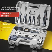 Ensemble d'outils d'entretien ménager quotidien en acier au chrome-vanadium forgé, multifonctionnel et universel pour charpentier et quincaillerie automobile