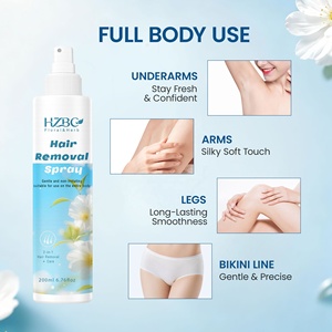 Spray dépilatoire à marque privée pour les bras, les jambes, les aisselles, le maillot et le dos, épilation indolore, sans coupures de rasoir - Product Image 5