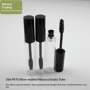 Tubo Negro Transparente para Rellenar Rímel Cosmético, Tubo Vacío para Tinte de Cejas DIY para Aceite de Palma - Product Image 3