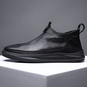 Zapatos Oxford Derby de Cuero Vacuno Genuino para Hombre, con Cordones, de Caña Baja, con Suela Gruesa para Aumentar la Altura, Casuales de Negocios para Primavera - Product Image 5