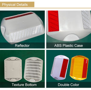 플라스틱 마킹 반사 포장 마커 고양이 눈 도로 스터드 vialeta tacha viales 반사 - Product Image 5