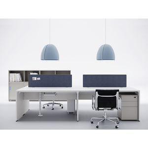 โต๊ะทำงานที่ทันสมัยโต๊ะทำงาน5เวิร์กสเตชัน Call Center เวิร์กสเตชันแบบแยกส่วน - Product Image 2