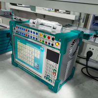 Testeur de protection de relais électronique haute précision ZHIWEI ZWJD903 3/4 phases avec écran LCD TFT 10,4 pouces et bornes d'entrée de commutateur 8 canaux