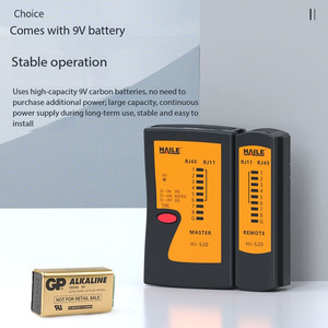 Testeur de ligne réseau/téléphonique multifonctionnel pour la tension de résistance aux courants faibles - Product Image 3