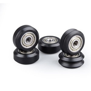 SEYOO CNC <b>Wheel</b> Guide Rails 625ZZ Bearing <b>Plastic</b> V-Type Pulleys For 3D Printer Accessories - Product Image 1