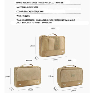 Ensemble de 3 sacs à vêtements de voyage pliables <span class=keywords><strong>Botta</strong></span> Design - Product Image 2