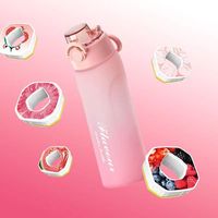 Nouvelle Bouteille d'Eau Goût Cola 720 ml, Sans BPA, en Plastique Tritan, Parfum Fruité, pour Boire de l'Eau Aromatisée