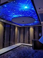 ZHIHAI Ciel bleu avec impression de feuilles d'arbre Carreaux de plafond décoratifs de haute qualité Pop Fashion