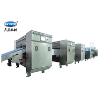 Complète Automatique SK-1000 Durs Et Mous de Biscuit Faisant La Ligne De Production de Biscuits Durs Machine