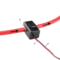 Transformador de Corriente de Núcleo Dividido Miniatura, Sensor de CA de Núcleo Dividido, 10AL-5A/5mA, 5A/2.5mA, 50A, 20MA, Transformador de Alta Frecuencia con Abrazadera