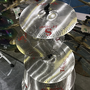 Platillo Vansir de Bajo Volumen, Aleación Silenciosa, Plateado, 16 Pulgadas, Duradero para Práctica de Batería, Principiantes/Estudiantes - Product Image 6