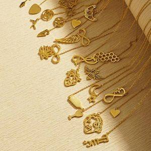 TikTok'ta Çok Satan Kadınlar İçin Geometrik Y Şeklinde Püsküllü Kolye Altın Çelik Örümcek Arı Kolye Modası Uzun Kolye Süveter Zinciri - Product Image 2