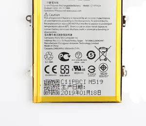 के लिए OEM बैटरी C11P1424 ZenFone 2 Z008D ZE551ML ZE550ML Z00AD बैटरी