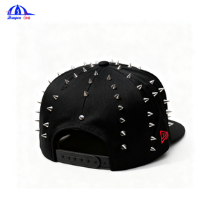 Cá tính Stud trang trí unisex Snapback cap-trendsetters' Mũ bóng chày độc quyền cho sử dụng ngoài trời 100% polyester bốn mùa - Product Image 3