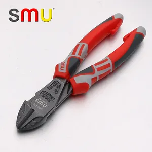 SMU Industrial Grade Chromium Vanadium Steel Labor-saving Wire Cutters Needle Nose Pliers Large Head Diagonal Nose Pliers