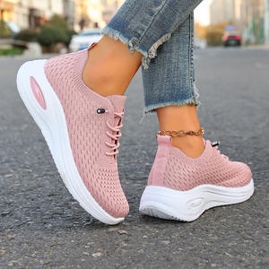 <span class=keywords><strong>Zapatillas</strong></span> Deportivas para <span class=keywords><strong>Mujer</strong></span>, Talla Grande, Nuevas, Altamente <span class=keywords><strong>Recomendadas</strong></span>, Cómodas, Transpirables, Ligeras, Antideslizantes, de Malla, Fáciles de Poner - Product Image 4