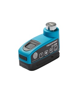 Impronta digitale intelligente 120db allarme impermeabile Aisc blocco freno antitrapano serratura intelligente per <span class=keywords><strong>moto</strong></span> - Product Image 4