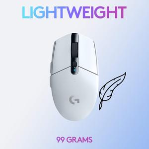 Pour <span class=keywords><strong>Logitech</strong></span> G304 LIGHTSPEED souris sans fil 12000 DPI souris de jeu souris <span class=keywords><strong>Portable</strong></span> légère blanc Compatible avec <span class=keywords><strong>PC</strong></span>/Mac - Product Image 5