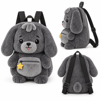 Sac en peluche personnalisé en forme de chien, cadeau pour enfant, super doux, design anime mignon, broderie sur mesure, ODM
