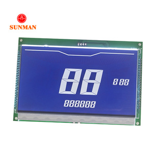 Oem Odm Personnaliser en usine Forme TN HTN VA Segment LCD Affichage Verre Métal Pin Tableau de bord de voiture <span class=keywords><strong>Moto</strong></span> Compteur de vitesse numérique LCD - Product Image 3