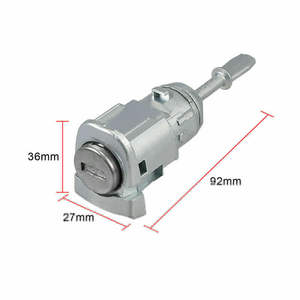 Cylindres de serrure de porte de voiture Volkswagen, numéros OE 604837167 604837168 - Product Image 1