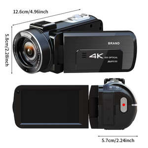Videocámara 4K 30MP con Zoom Óptico 10X, Pantalla Táctil IPS de 3.0 Pulgadas, Wifi, Control Remoto, Antivibración y Macro, Cámara para Vlogs - Product Image 6