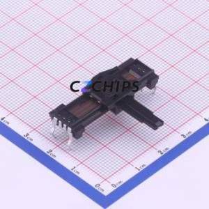 Resistencia Ajustable/Potenciómetro RS20H12AC002, Componente de Orificio Pasante (THT), Resistencia de 250kOhm, 20%, 10V, 50mW - Product Image 1